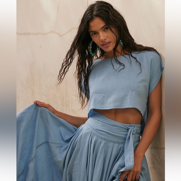 Free People top/skirt set - Picture 3 of 7